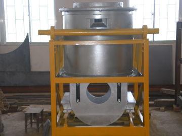 Yüksek Sıcaklıkta Endüstriyel Erime Fırını 0.5 t / s servo motor tahrikli sistem