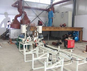 Bakır çubuk döküm sistemi için 500KG Kombine Endüstriyel Erime Fırını 55kw