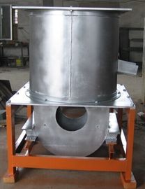 Bakır alaşımı dökümü için 0.3 Ana Frekans Endüstriyel Ergitme Fırını 300KG 75KW