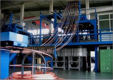 Profesyonel Bakır Çekme Makinesi PLC kontrollü Servo Motor Sürmeli Sistem