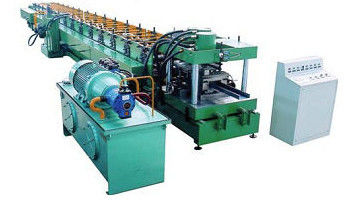 1.0-2.0 mm Kalınlık GI Çelik Metal Güverte Rulo Şekillendirme Makinesi 15kw Elektrikli Kontrol Kabini ile