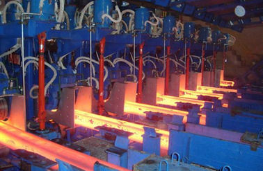 60T R8M CCM sürekli döküm makine düz kol 8 iplikçikleri çelik kütük
